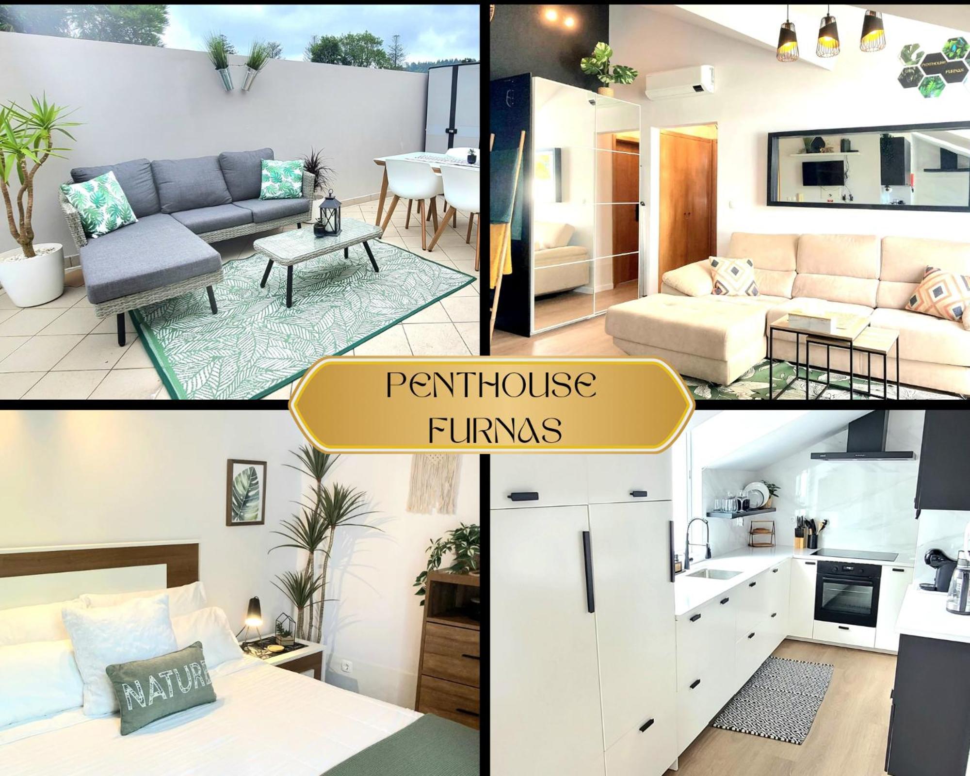 Апартаменты Penthouse Furnas Фурнаш Экстерьер фото
